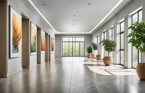 단지 앞 녹지공간